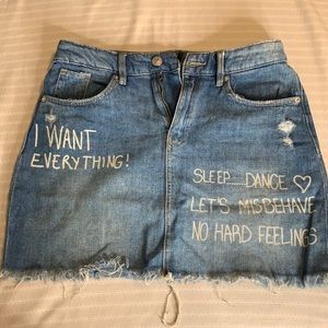 ❌SOLD❌ H&M Jean Skirt